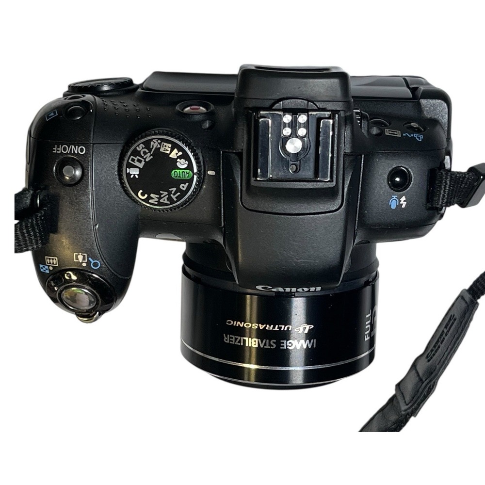 Canon PowerShot SX1 IS 10.0MP Digital Camera 20x Zoom Black PC1331 Japan Remote - Picture 9 of 16